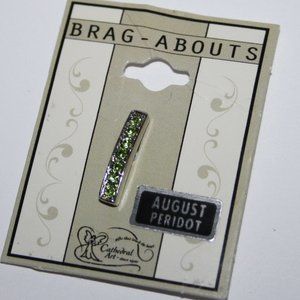 Brag abouts Silver Pendant NWT August